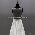 Sleeveless Modest Vintage 2020 Bride Bridal Dress Ball Gown